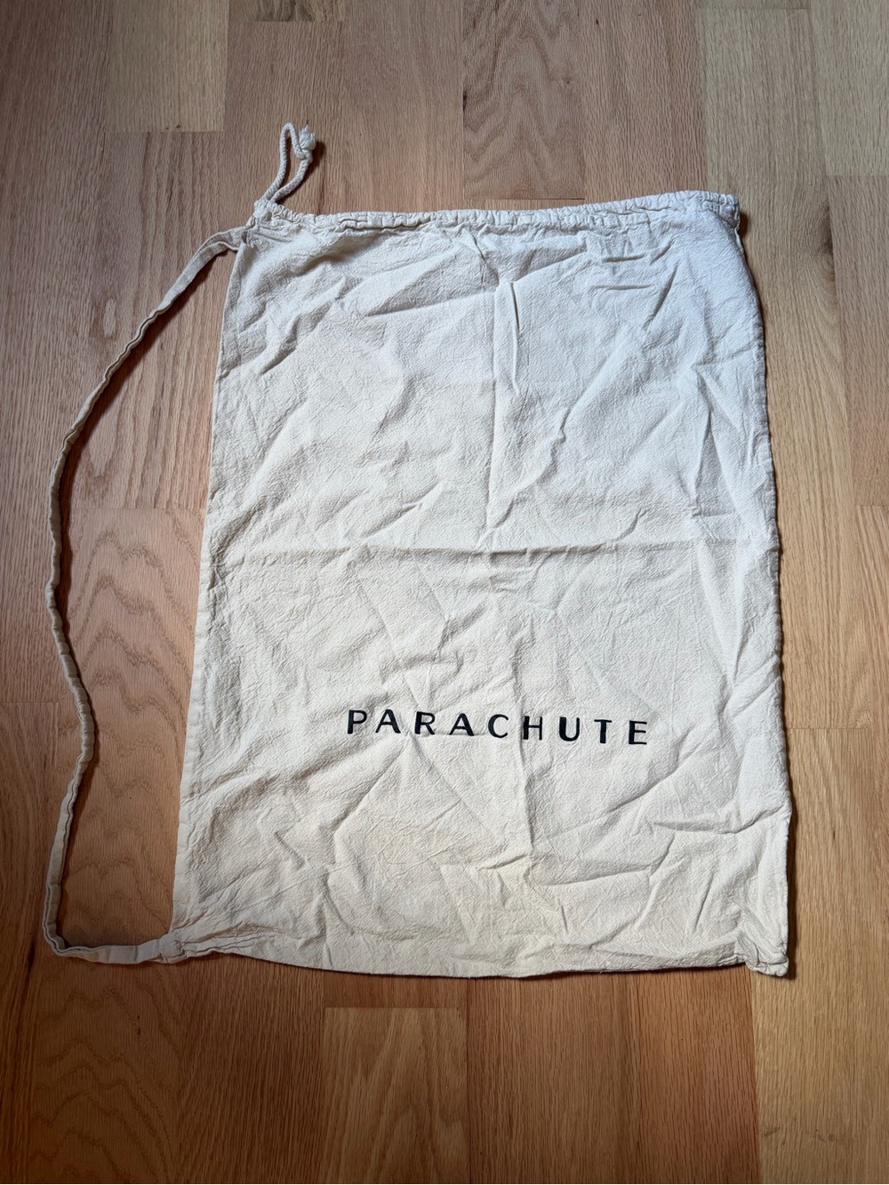 Parachute Natural Cream Drawstring Toiletry Bag